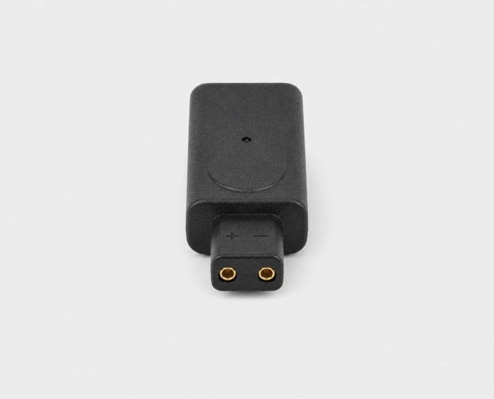 2接点 極性表示 USB-C 充電変換アダプター｜＋/－端子｜TC-006